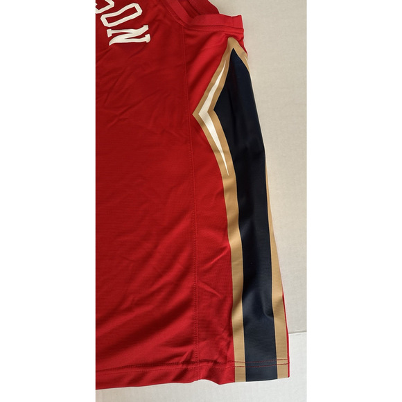 Fanatics Zion Williamson New Orleans Pelicans Large Basketball Jersey Red NBA - Picture 9 of 11